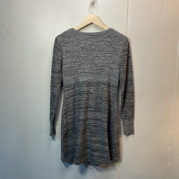 ATHLETA Heavy Heather Grey Long Sleeve Sweater Dress -S- #0027 - Picture 2 of 12